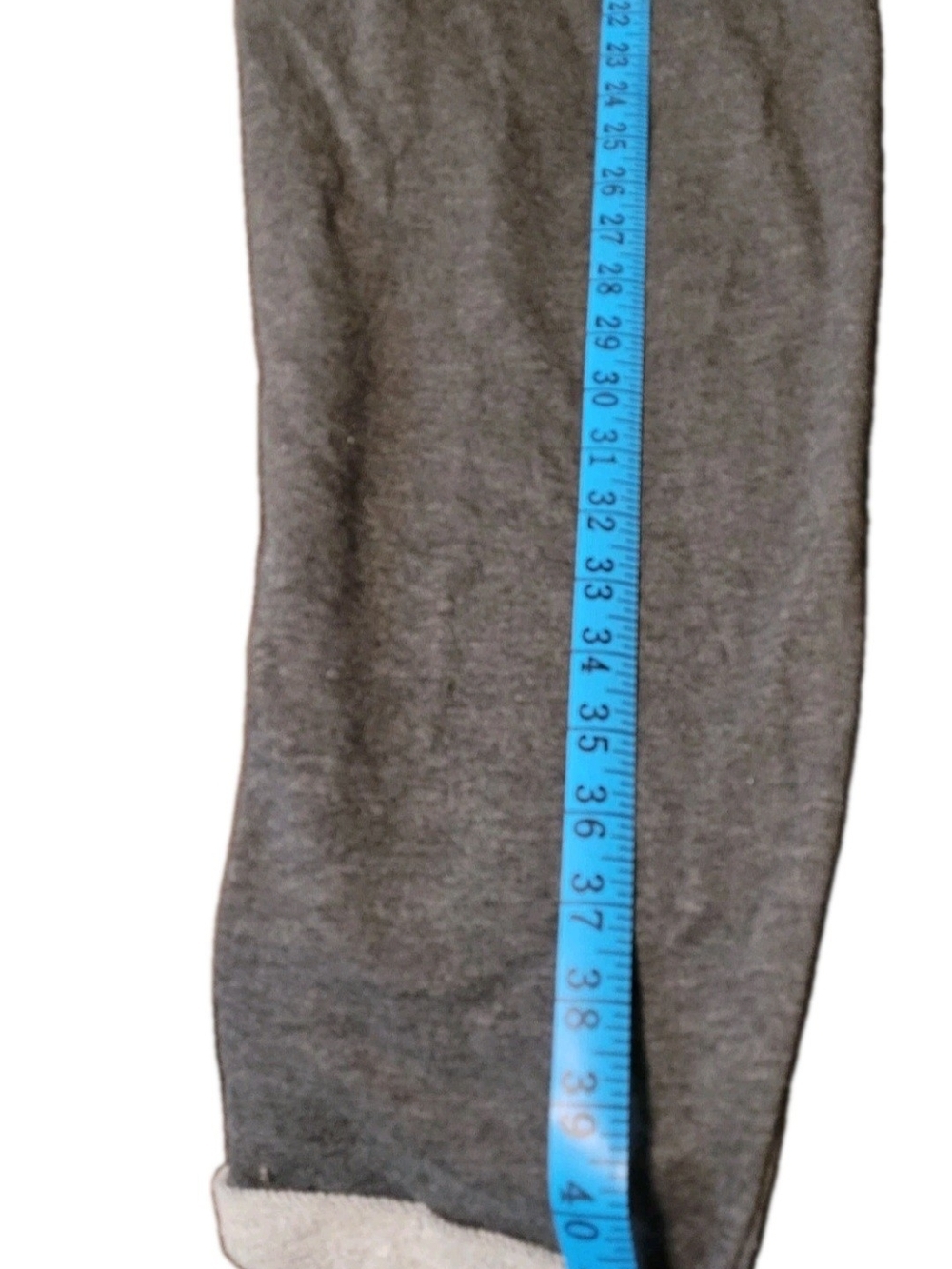 Rewash Women’s Gray Knit Overalls Jumpsuit Drawstring Waist Relaxed Casual - Picture 8 of 9